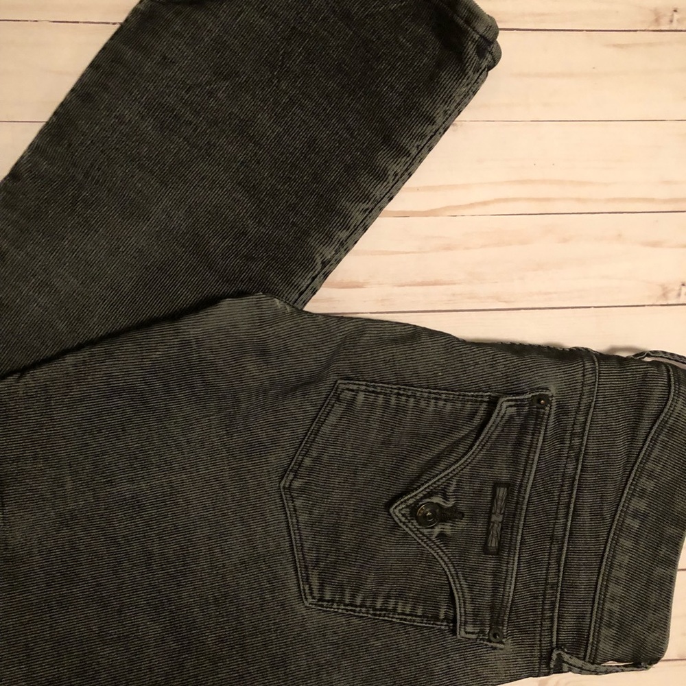 Hudson corduroy size 29 unisex jeans pinstripe